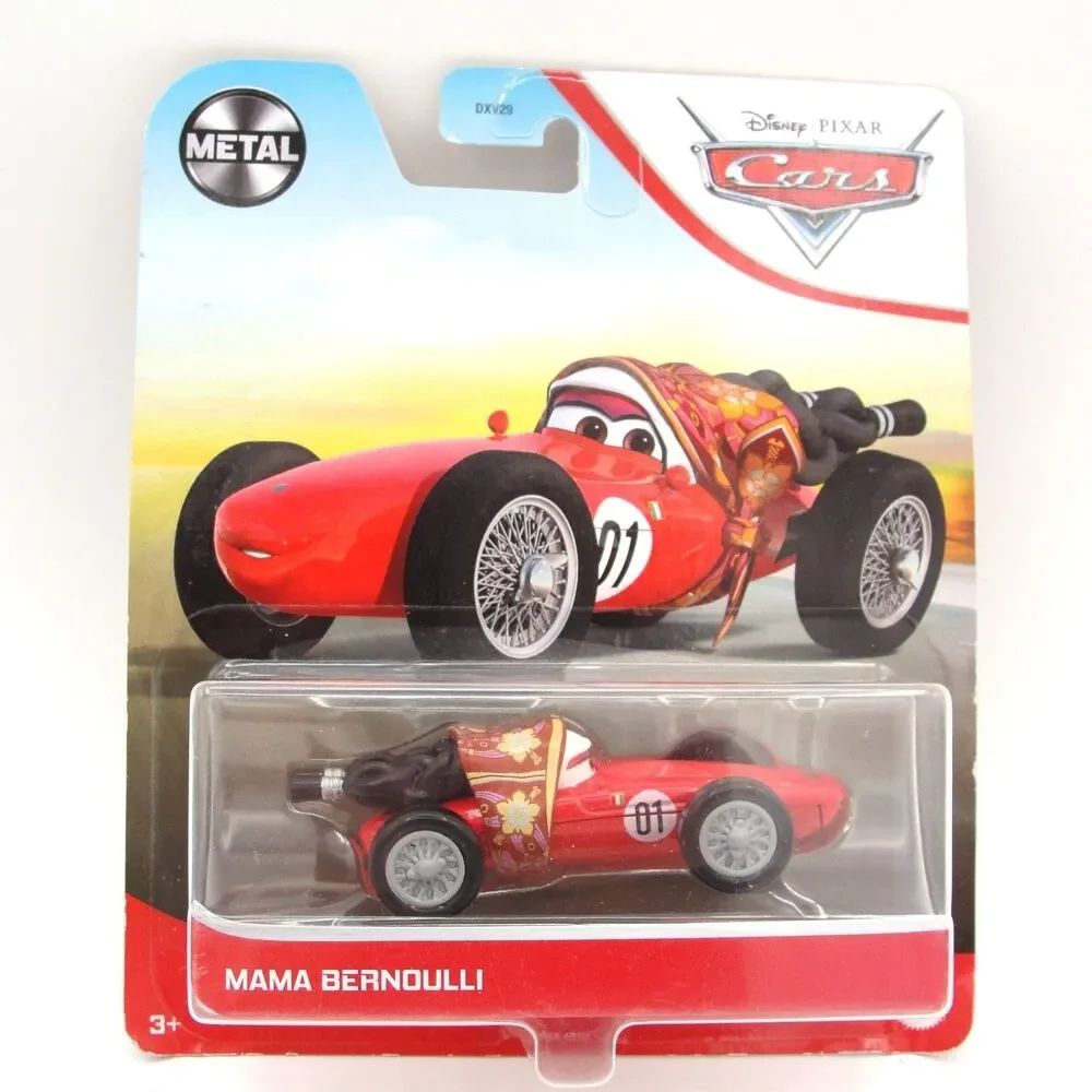 Mattel Disney Pixar Cars Mama Bernoulli #01 Francesco Mom Diecast Metal Race Car